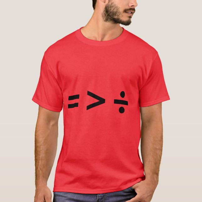 EQUALITY IS GREATER THAN DI T-Shirt (Front)