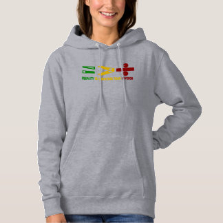 equality is greater than division hoodie