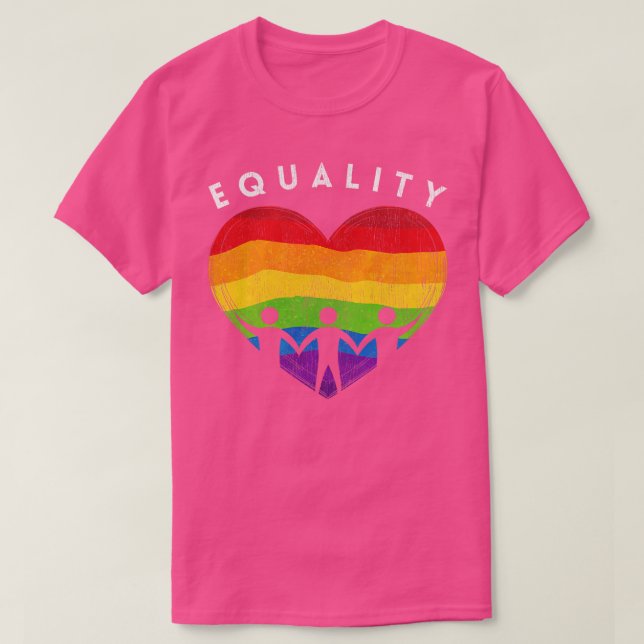 Equality LGBT T-Shirt (Design Front)