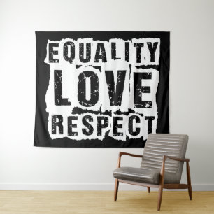 Equality Love and Respect Pride Month Tapestry