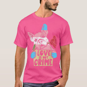 Equality Love Is Not A Crime Transgender Pride Par T-Shirt