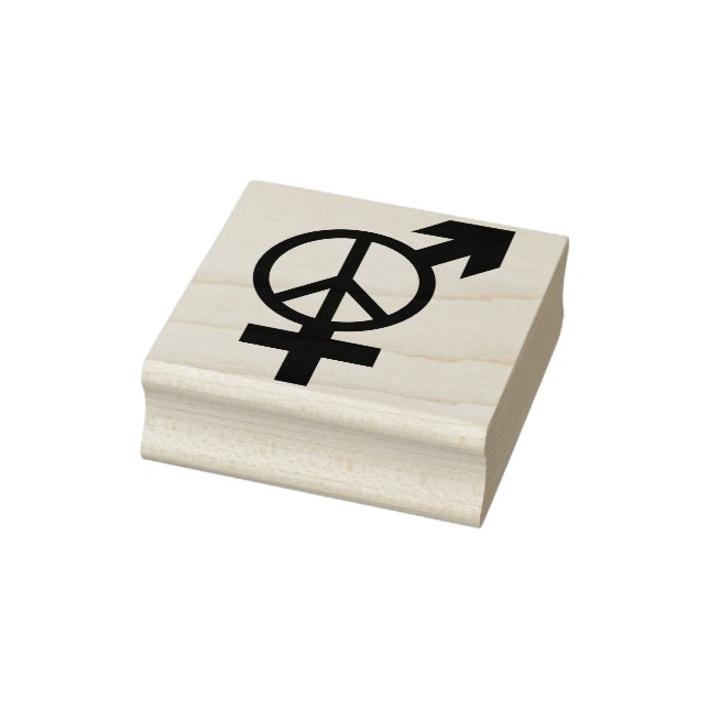 Equality Peace Rubber Stamp (Stamp)