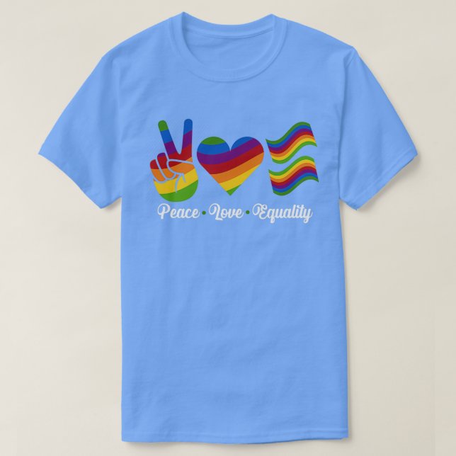 Equality Pride Month T-Shirt (Design Front)