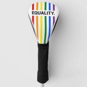 Equality Pride Rainbow Golf Head Cover