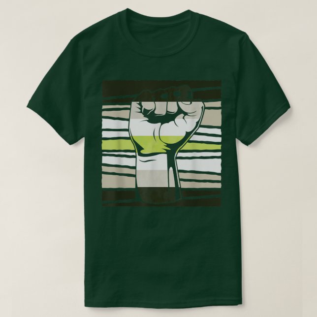 Equality Queer LGBT Pride Month Agender Flag Pride T-Shirt (Design Front)
