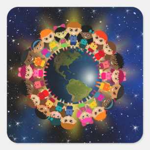 Equality Square Sticker