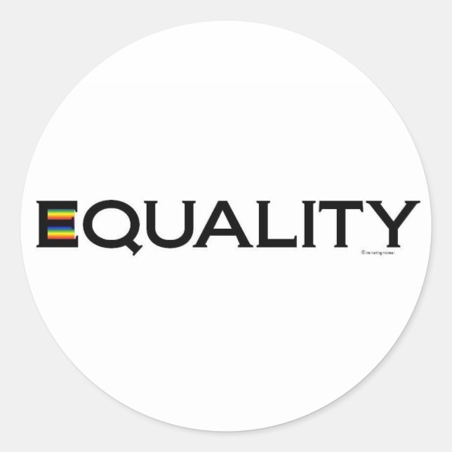 EQUALITY stickers (Front)