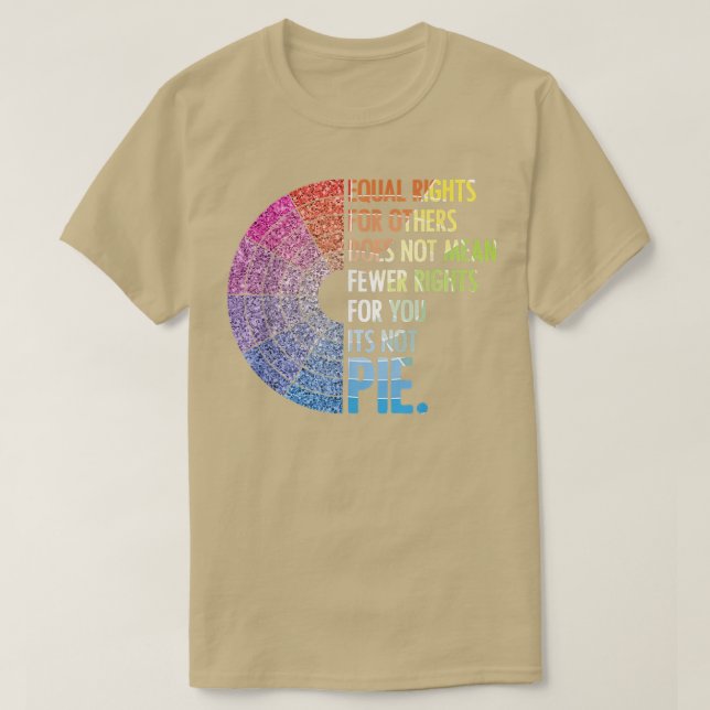 Equality Wheel Human Rights Feminist Lgbt Activist T-Shirt (Design Front)