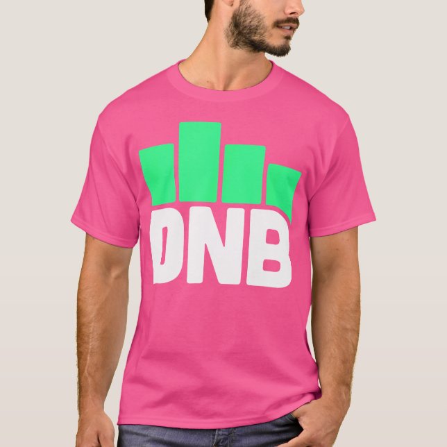 Equalizer Bars  Drum  Bass Dnb T-Shirt (Front)