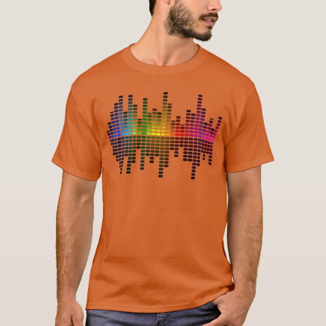 Equalizer DJ EDM funny family T-Shirt (Front)