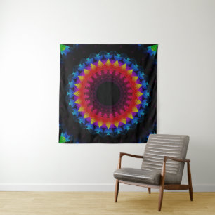 Equalizer Mandala Tapestry