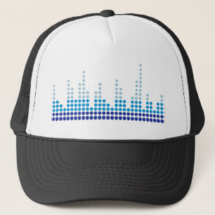 Equalizer music trucker hat