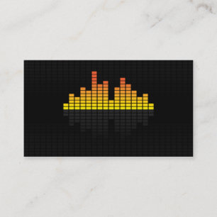 Equalizer - Yellow Business Card