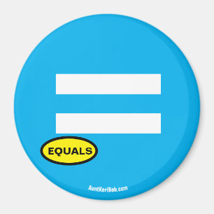 Equals magnet