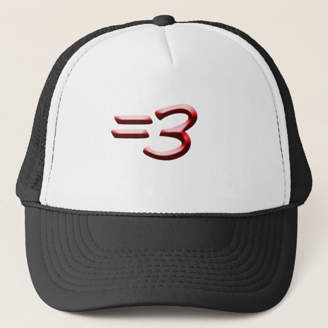 Equals Three Hat (Front)
