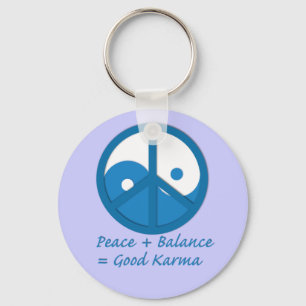 Equation for Good Karma Key Ring
