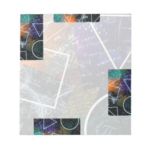 Equations & Geometry Sticky Notes Notepad