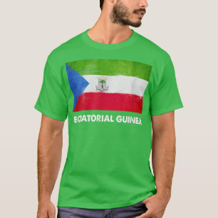 Equatoguinean Equatorial Guinea Flag  T-Shirt