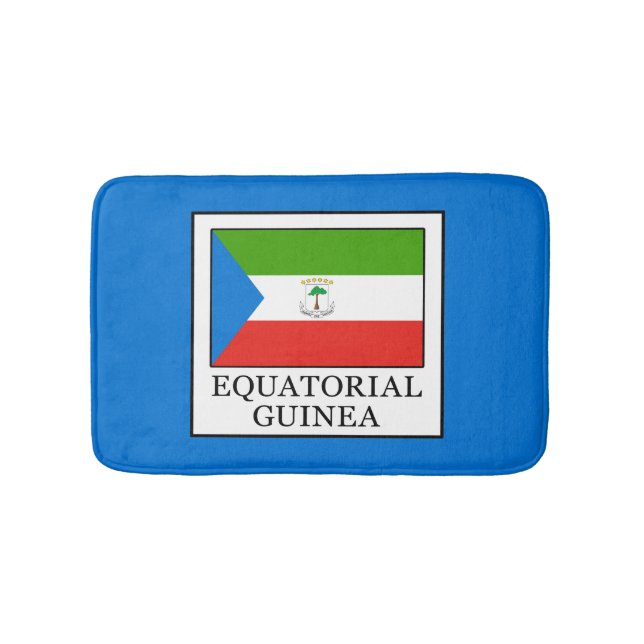 Equatorial Guinea Bath Mat (Front)