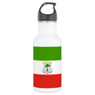 Equatorial Guinea Flag 532 Ml Water Bottle