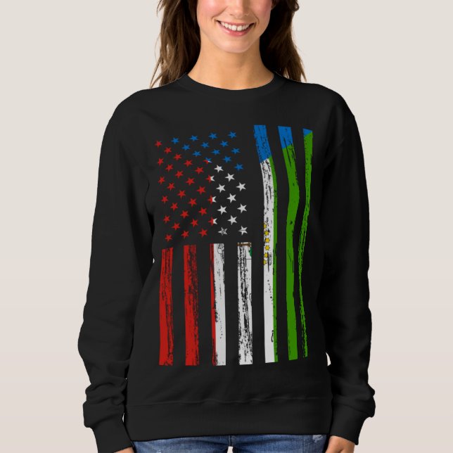 Equatorial Guinea Flag America US  Equatorial Guin Sweatshirt (Front)