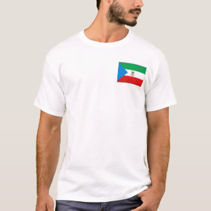 Equatorial Guinea Flag and Map T-Shirt