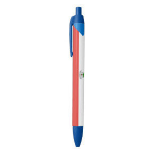 Equatorial Guinea Flag Black Ink Pen