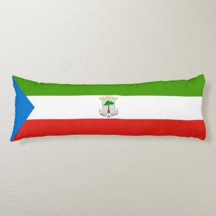 Equatorial Guinea Flag Body Cushion
