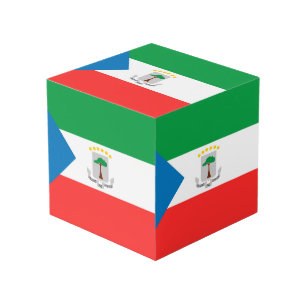 Equatorial Guinea flag Cube