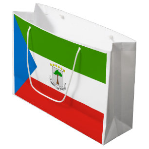 Equatorial Guinea Flag Large Gift Bag