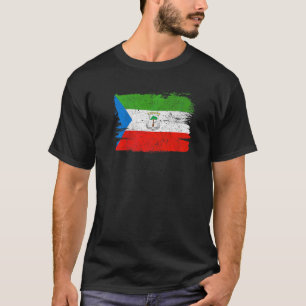 Equatorial Guinea Flag Pride Friendship Proud Peac T-Shirt