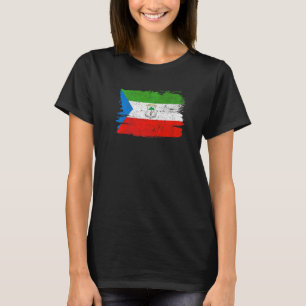 Equatorial Guinea Flag Pride Friendship Proud Peac T-Shirt