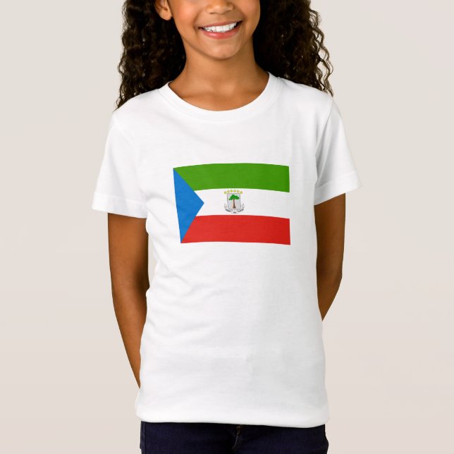 Equatorial Guinea Flag T-Shirt (Front)