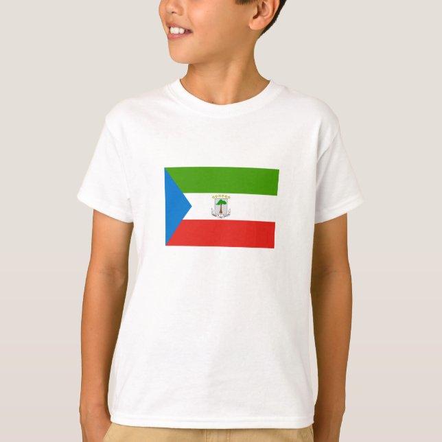 Equatorial Guinea Flag T-Shirt (Front)