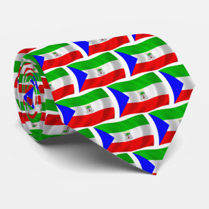 Equatorial Guinea Flag Tie