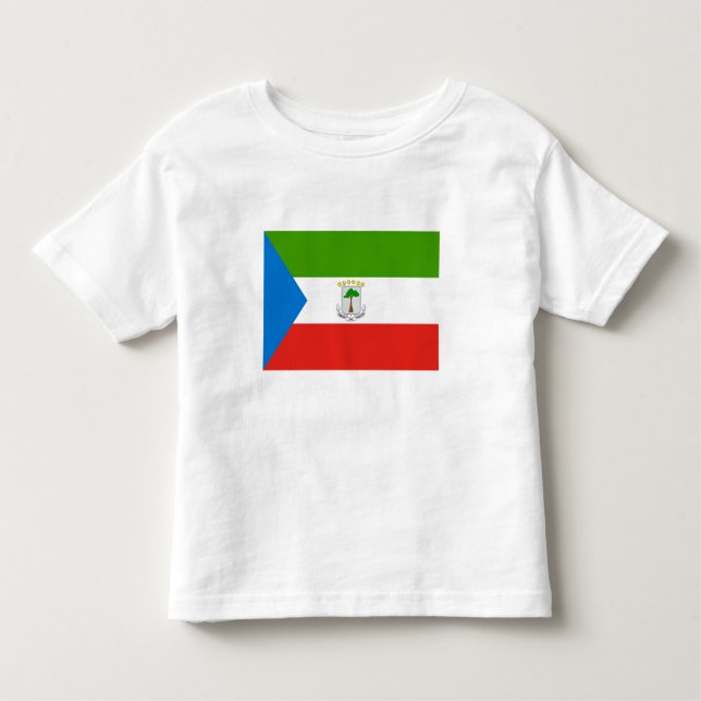 Equatorial Guinea Flag Toddler T-Shirt (Front)