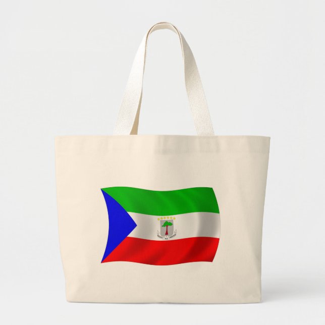 Equatorial Guinea Flag Tote Bag (Front)