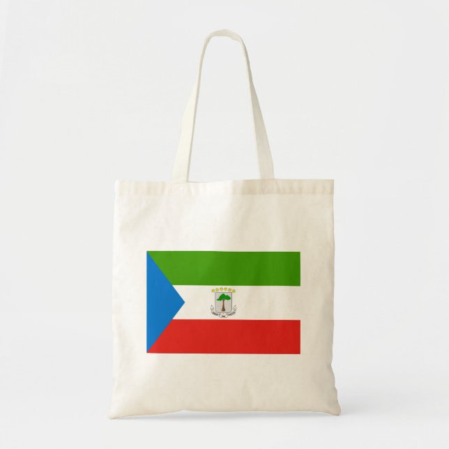 Equatorial Guinea Flag Tote Bag (Front)