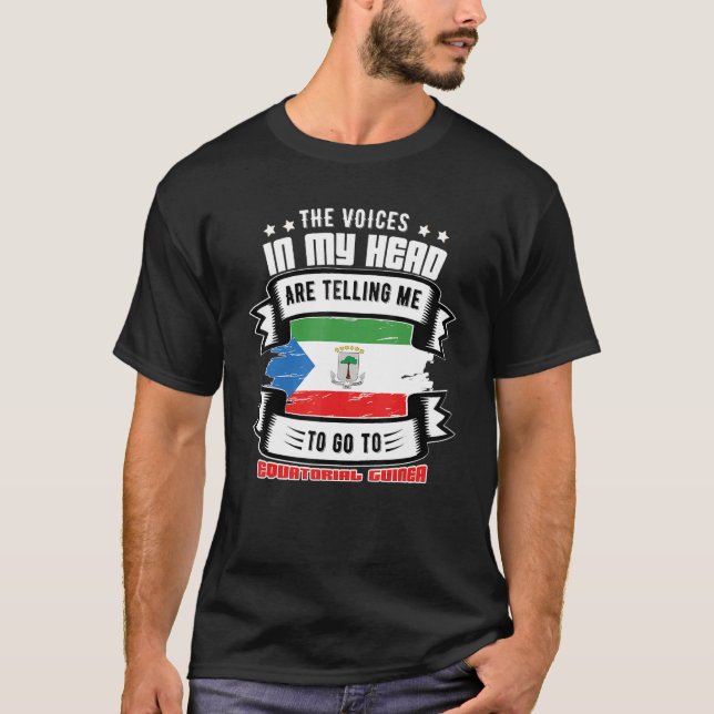 Equatorial Guinea In My Head T-Shirt (Front)