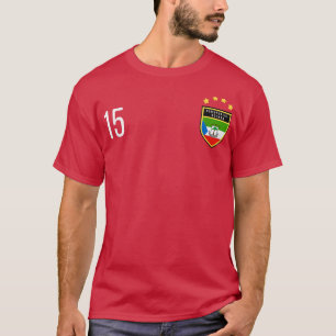 Equatorial Guinea Number 15 Sports Jersey Fifteen  T-Shirt
