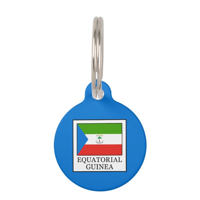 Equatorial Guinea Pet Tag (Front)