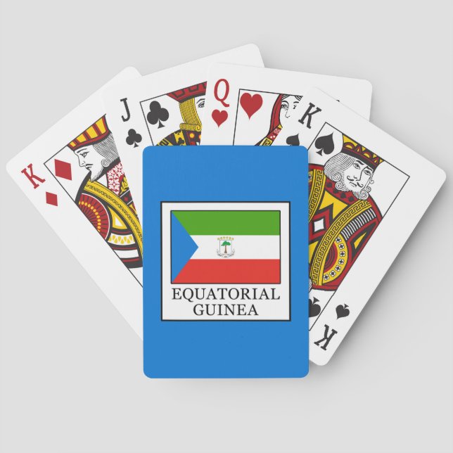 Equatorial Guinea Playing Cards (Back)