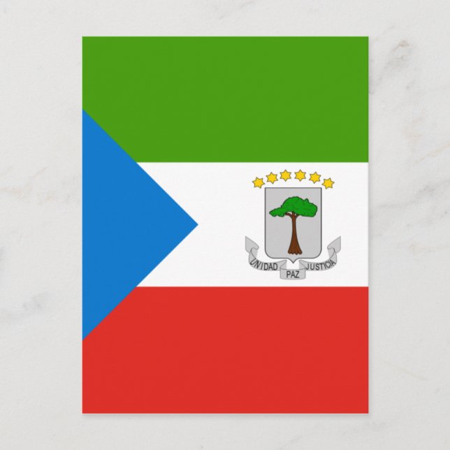 equatorial guinea postcard (Front)