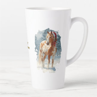 Equestrian Christmas Latte Mug