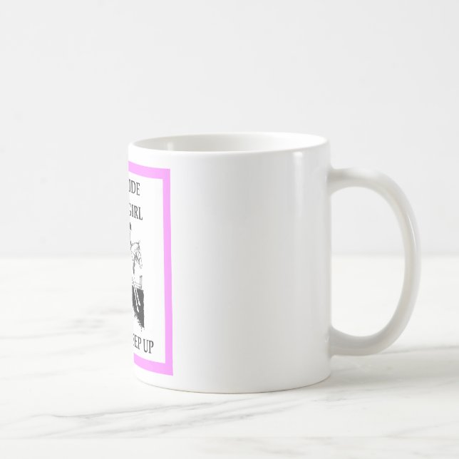 EQUESTRIAN COFFEE MUG (Right)