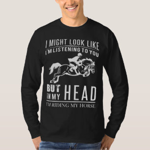 Equestrian Daydreamer Tee - Trotting in My Imagina