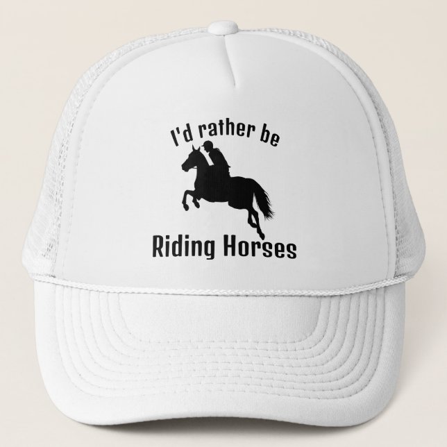 Equestrian Design Hat (Front)