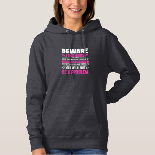 Equestrian Gift Beware I Rides Horses Hoodie