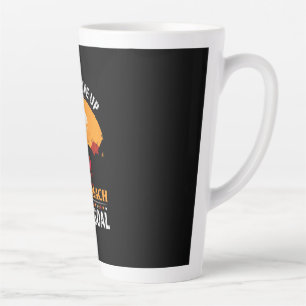 Equestrian Gift Never Give Up Until Reach Latte Mug