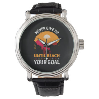 Equestrian Gift | Never Give Up Until Reach Watch
